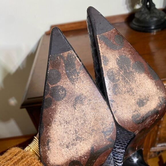 Rebeca Sanver Leather Pumps Made in Spain - Picture 6 of 8